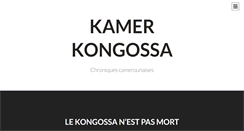 Desktop Screenshot of kongossa.mondoblog.org