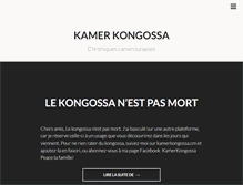 Tablet Screenshot of kongossa.mondoblog.org