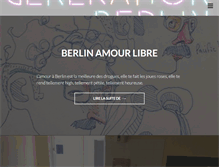 Tablet Screenshot of generationberlin.mondoblog.org